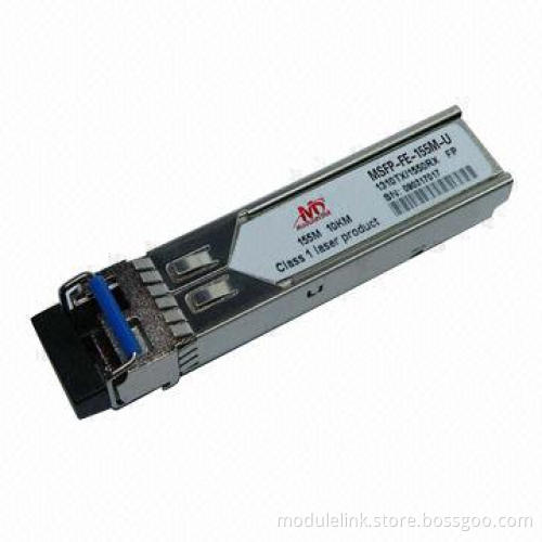 155M BIDI SFP 20km 1,310Nm/1,550Nm SM Optical Fiber